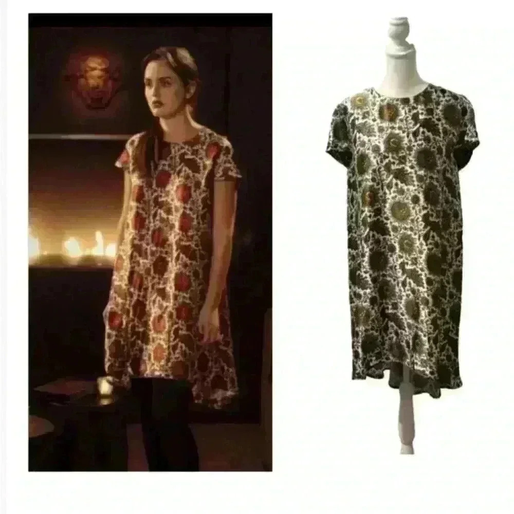 ASO Blair Waldorf Gossip Girl Rare Balenciaga Indienne Floral 2012 Dress